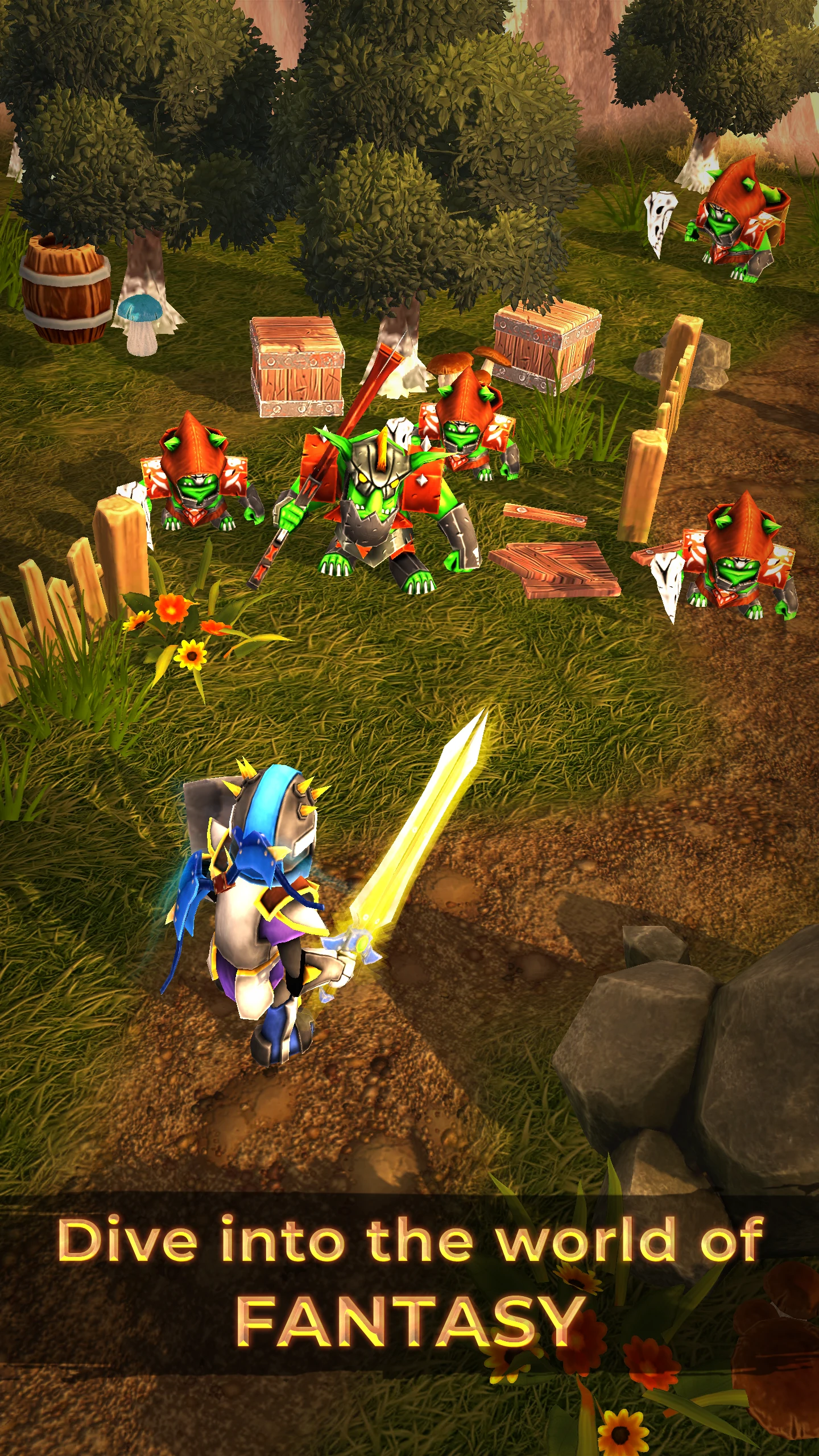 Crusado: Heroes Action RPG 3D screenshot